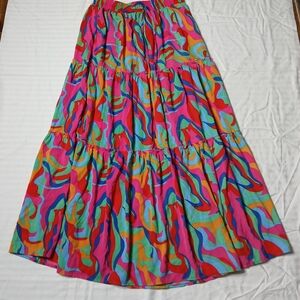 Colorful Abstract Women's Skirt